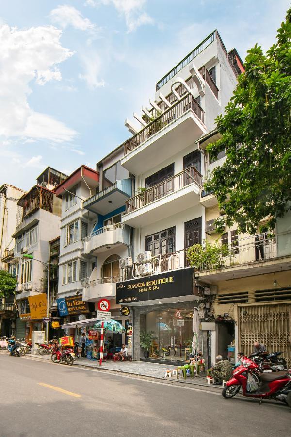Sonata Boutique Hotel & Spa Hanoi Exterior foto